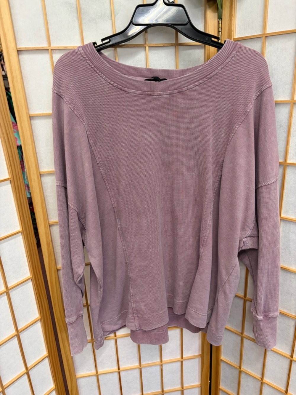 Jane and Delancey Dusty Mauve Long Sleeve Pullover